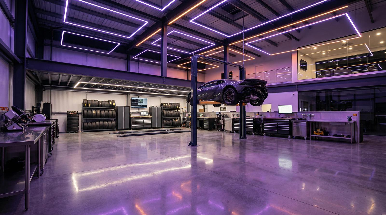 91改装工坊实景